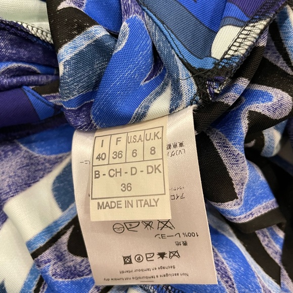 Emilio Pucci Beaded Wrap Dress - Picture 11 of 12